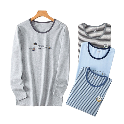 青少年单件上衣秋衣舒绒厚保暖衣