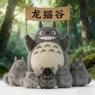 选龙猫链接 幼崽宝贝自家繁殖可视频挑选 非活体价格