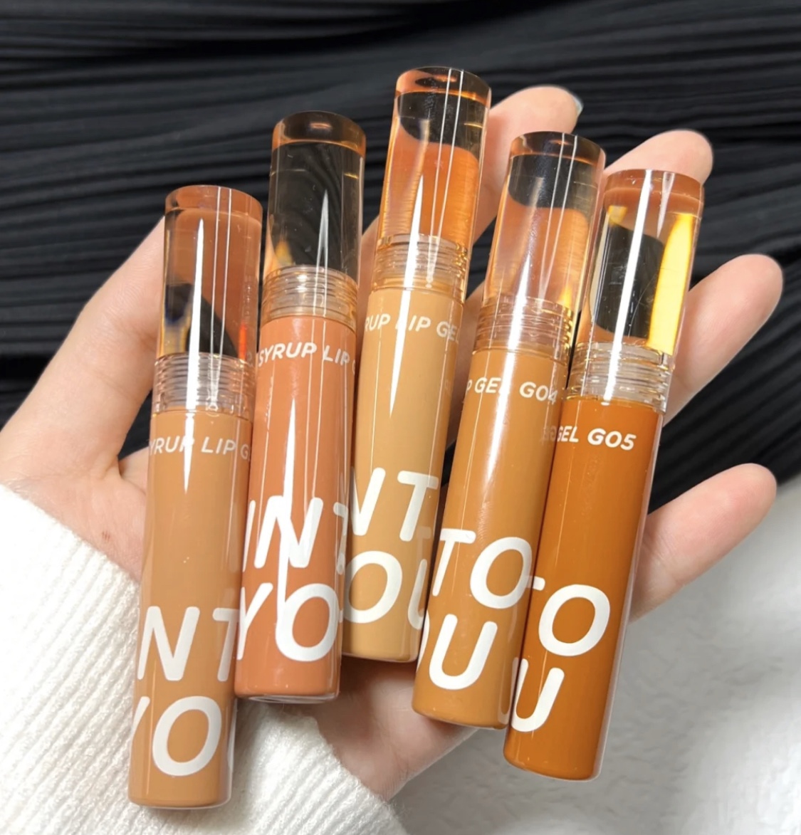 新品水折光唇釉INTOYOU镜面水光