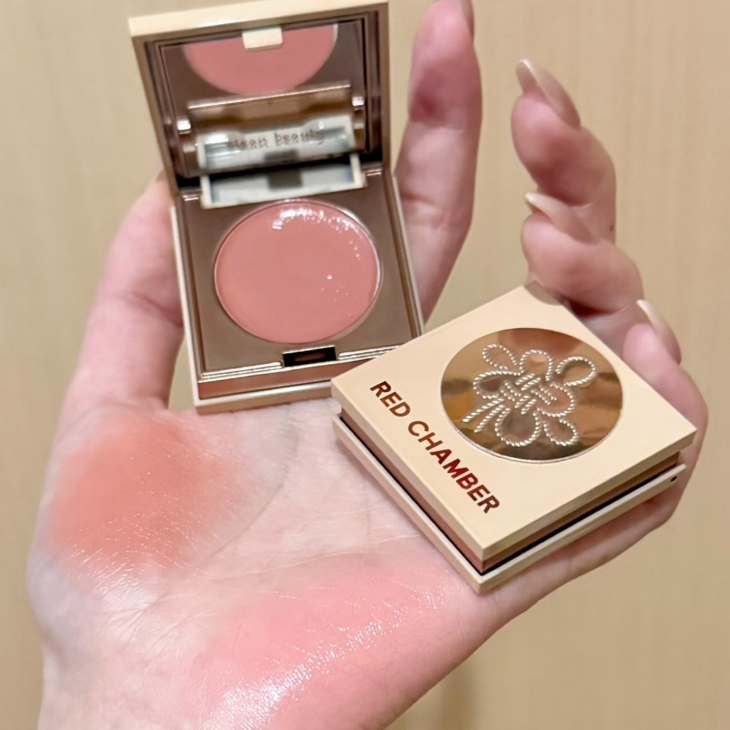 新年新愿限定!rc多用膏朱栈red chamber腮红膏口红眼影多用粉欢桃,彩妆/香水/美妆工具,腮红/胭脂,淘宝优惠券,粉丝福利购,淘宝优惠卷