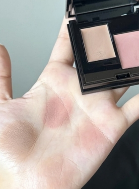 原生感裸色！rc双色多用盘redchamber多用膏腮红眼影口红善野芒舒