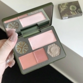 单盘成妆 girlcult面部综合盘构奇腮红高光修容提亮本草纲目桃花