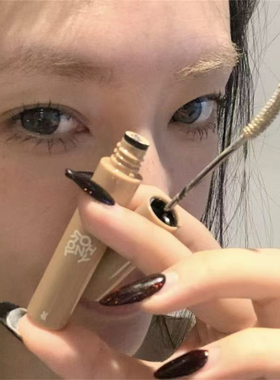 免漂染眉！黑兔HYNTOOR眉毛染眉膏遮瑕膏野生眉浅色持久定型打底