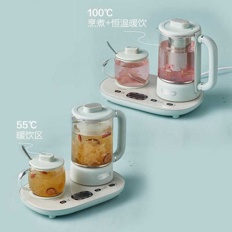 小熊养生壶YSH-C06N1办公室小型迷你多功能全自动玻璃电煮花茶
