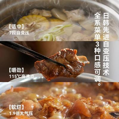 olayks立时畅销日韩电压力锅家用智能5L大容量多功能高压锅饭煲锅