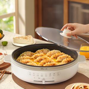 小熊电饼铛DBC-H16U5家用加深加大新款烙饼锅烤面煎饼电煎锅功能