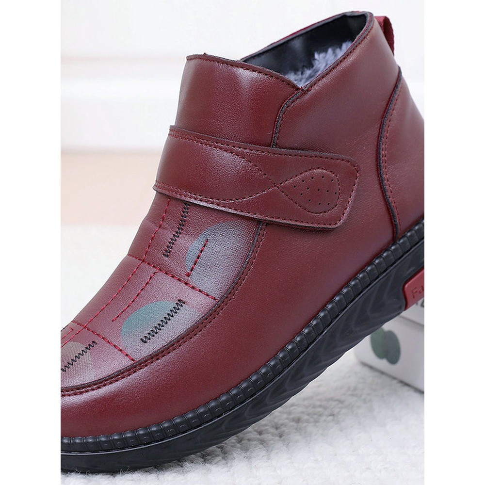 冬季老北京布鞋防水女棉鞋保暖兔毛中老年高帮大码轻软底宽松女鞋