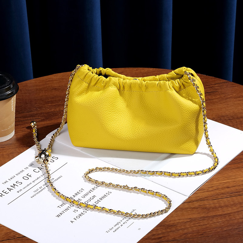 高档软单肩斜挎小包包水桶包女百搭2025新款小链条包,箱包皮具/热销女包/男包,水桶包,淘宝优惠券,粉丝福利购,淘宝优惠卷