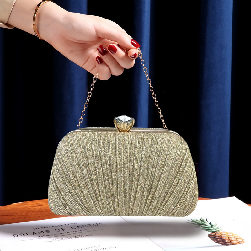 2025夏季新款细闪宴会手拿包链条手提小包镶钻,箱包皮具/热销女包/男包,手拿包,淘宝优惠券,粉丝福利购,淘宝优惠卷