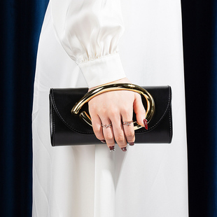 时尚 潮流宴会手拿包名媛气质红毯走秀手抓包礼服旗袍包链条单肩包