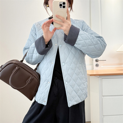 大码女装秋冬季新款棉服外套棉衣