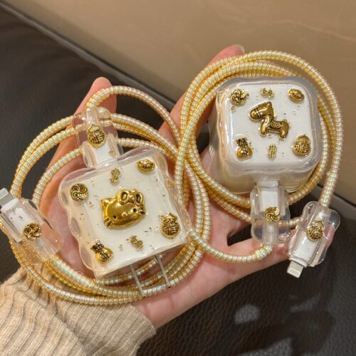 福禄马凯蒂猫适oppo充电器保护套