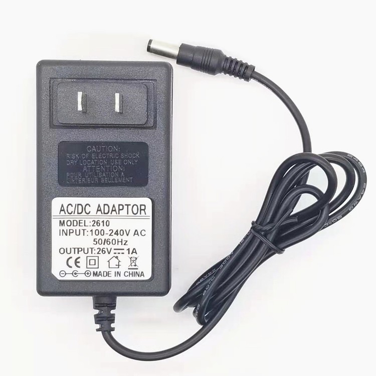 电动筋膜枪充电器24V1A通用26V25.2V按摩枪12.6V16.8V8.4V充电线