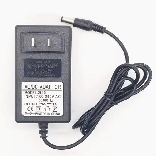 电动筋膜枪充电器24V1A通用26V25.2V按摩枪12.6V16.8V8.4V充电线