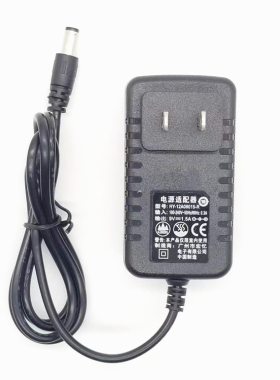 适用YJK-0901500椭圆机 跑步机健身车开关电源线9V1.5A2A适配器线