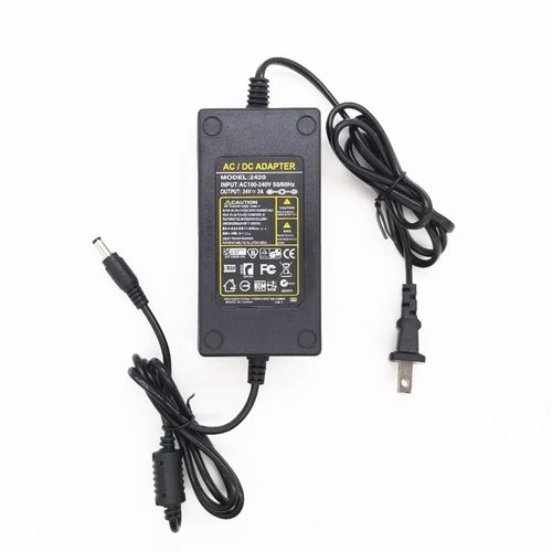 适用佰佳腾PDD-150一联单电子面单打印机开关电源线24V2A适配器线