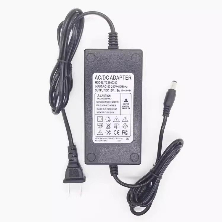 Microtek/中晶MRS-600A3LED高清智能扫描仪开关电源线15V3A适配器 - 实物图
