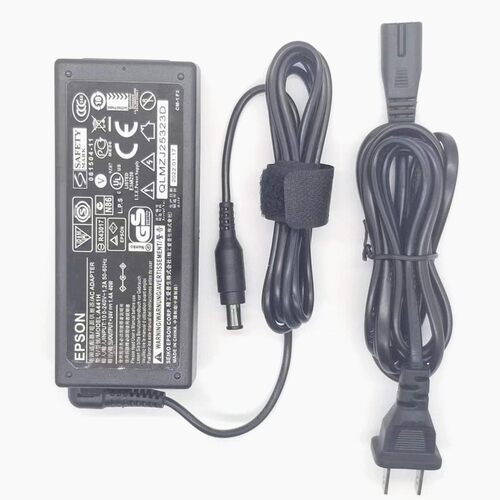 适用EPSON爱普生DS-510全彩扫描器18W开关电源线24V1.37A适配器线