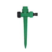 4分6分花园摇臂喷头塑料软管地插园林园艺洒水器支架串联地插快接