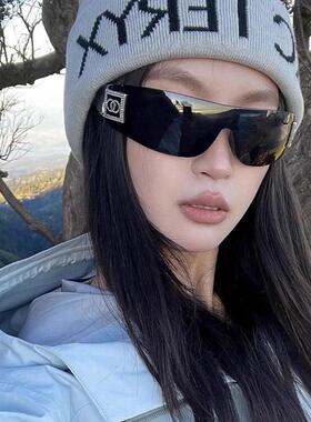 水钻字母墨镜太阳眼镜