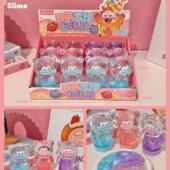 新款 高透起泡胶泡泡解压泥不粘手不黏手超市文具小店学校门口批发