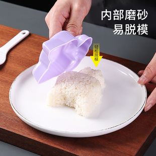 新款卡通小猫咪饭团模具可爱造型米饭diy咖喱饭做盖浇饭便当神器