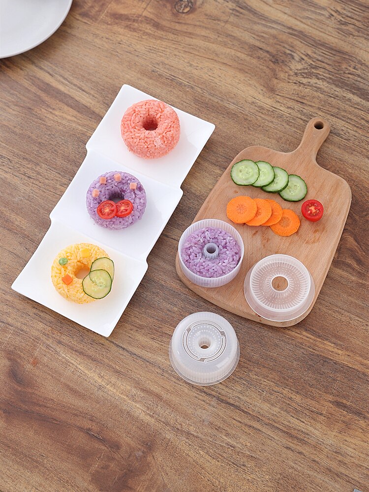 食品级pp饭团模具DIY甜甜圈饭团