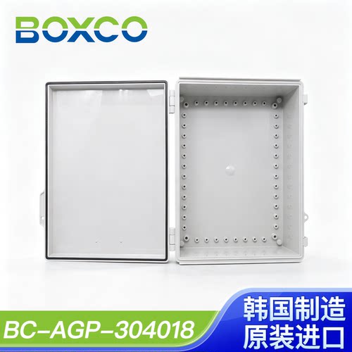 进口BOXCO透明防水塑料接线盒配电箱BC-ATCGP-304018阻燃CEUL认证