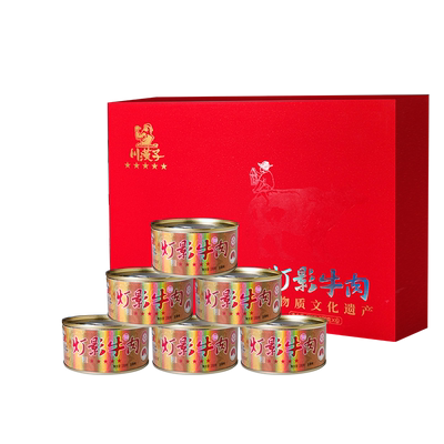 五星级灯影牛肉四川达州特产