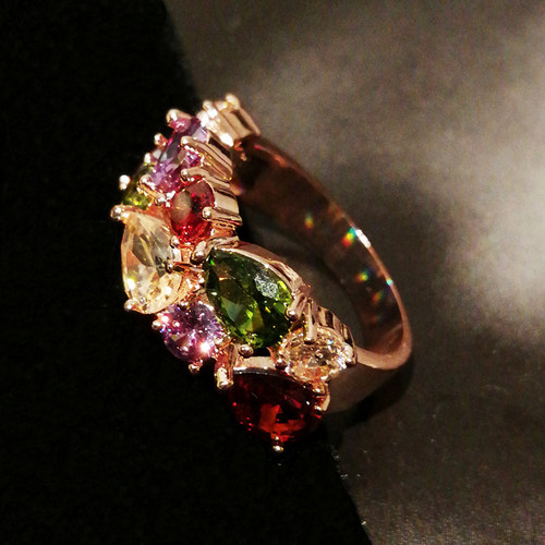 饰品戒指开口戒指指环女欧美