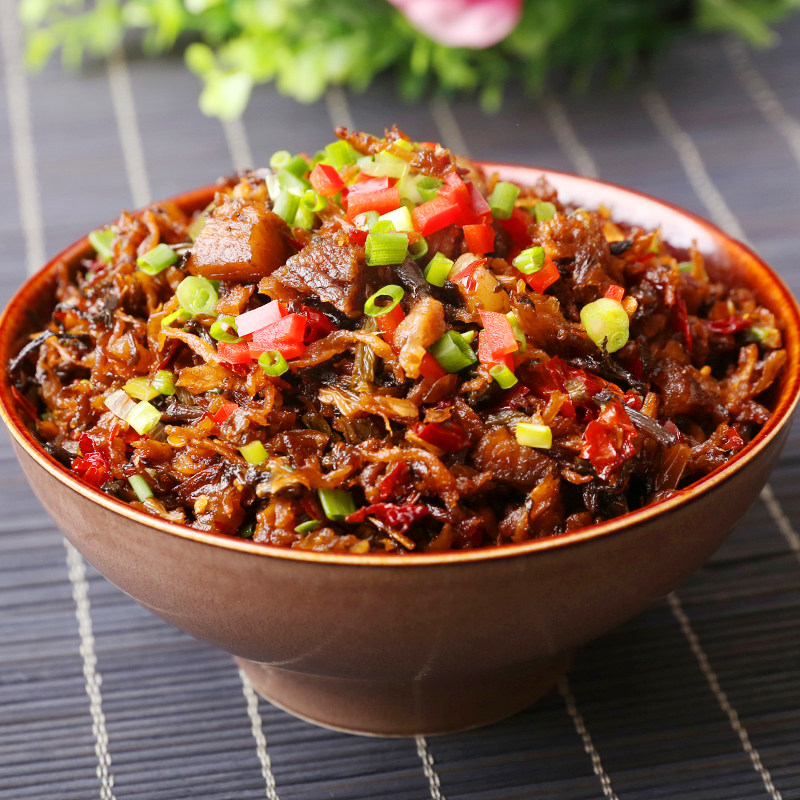 聪厨外婆菜梅干菜炒肉248g加热即食特产下饭菜半成品美食预制菜