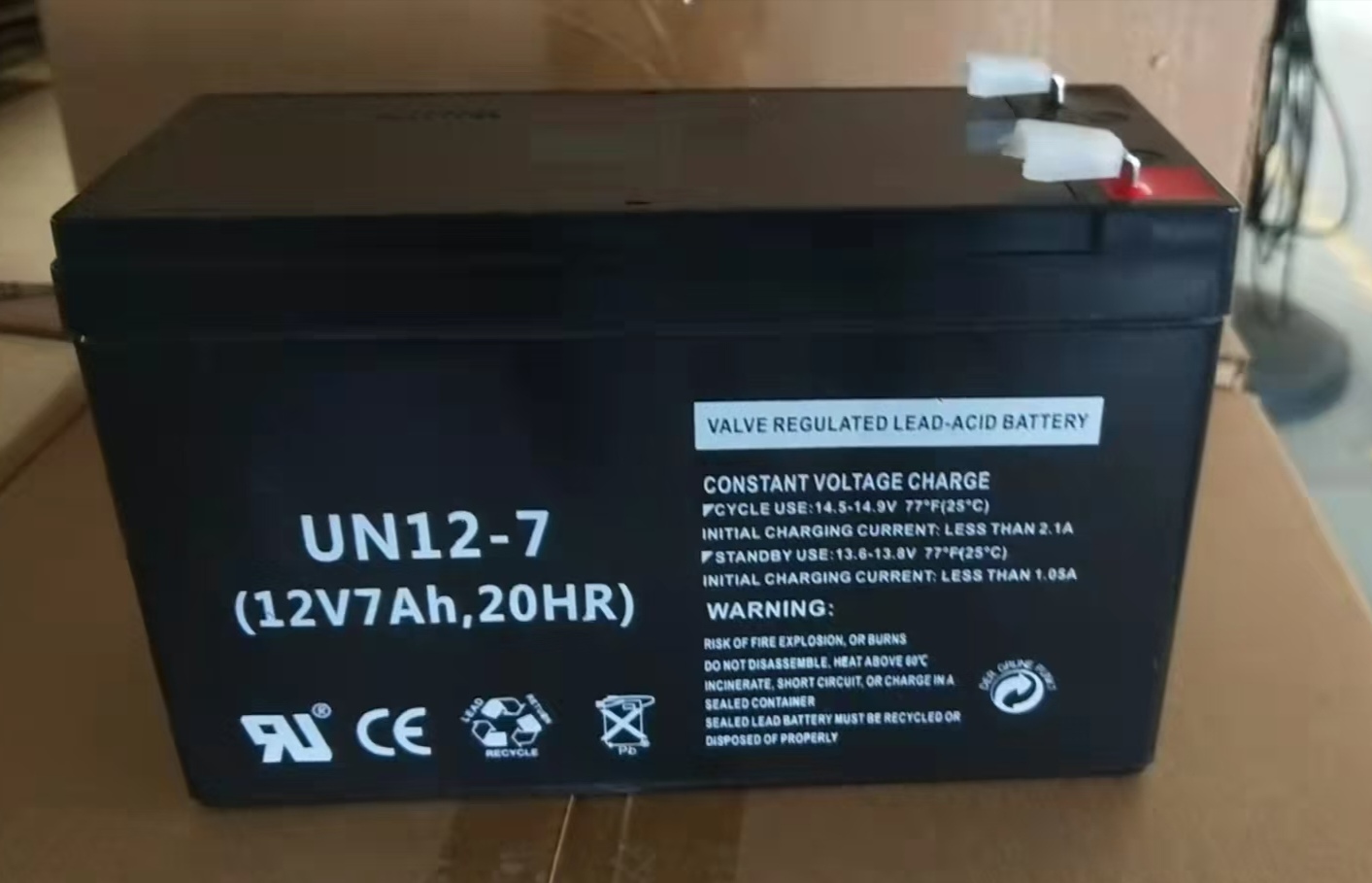 电梯停电应急电源平层ARD电池12V 7AH/9AH电动松闸装置UN12-7电瓶
