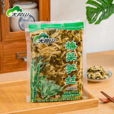 大芹山梅菜笋丝400g佐餐下饭小菜配菜咸菜榨菜商用家用即食配粥