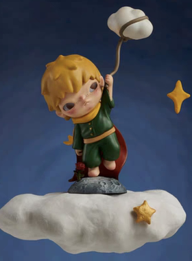 清仓 Hirono小野小王子联名系列POPMART泡泡玛特手办盲盒玩具摆件