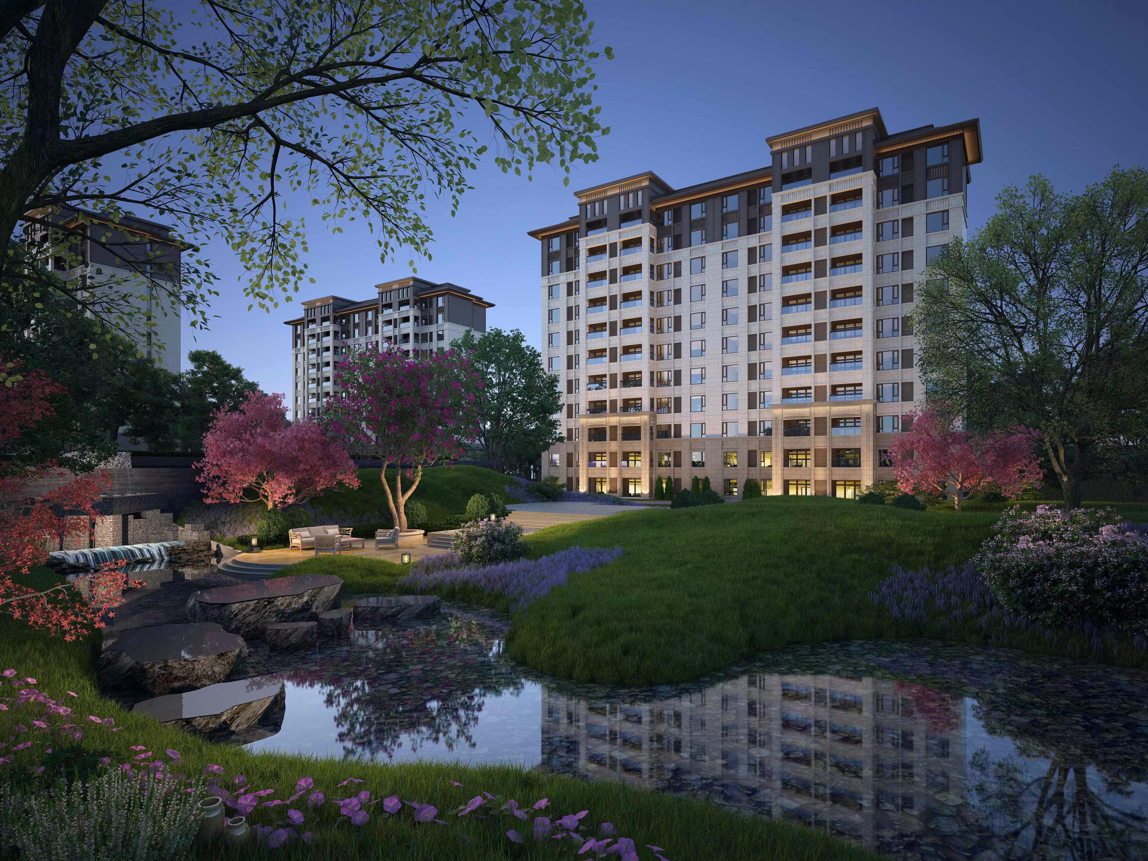 建筑漫游动画制作建筑表现效果图3d建模