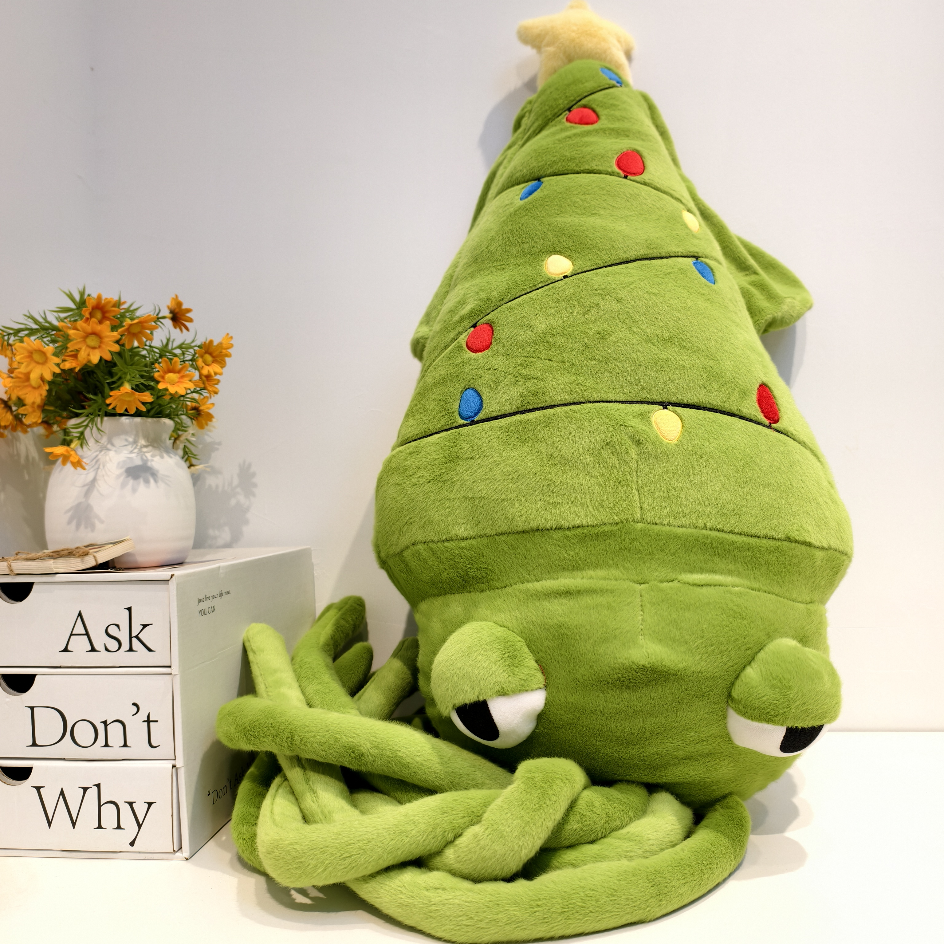 山姆乌贼超大号章鱼玩偶圣诞礼物公仔毛绒玩具代购女生抱枕礼物