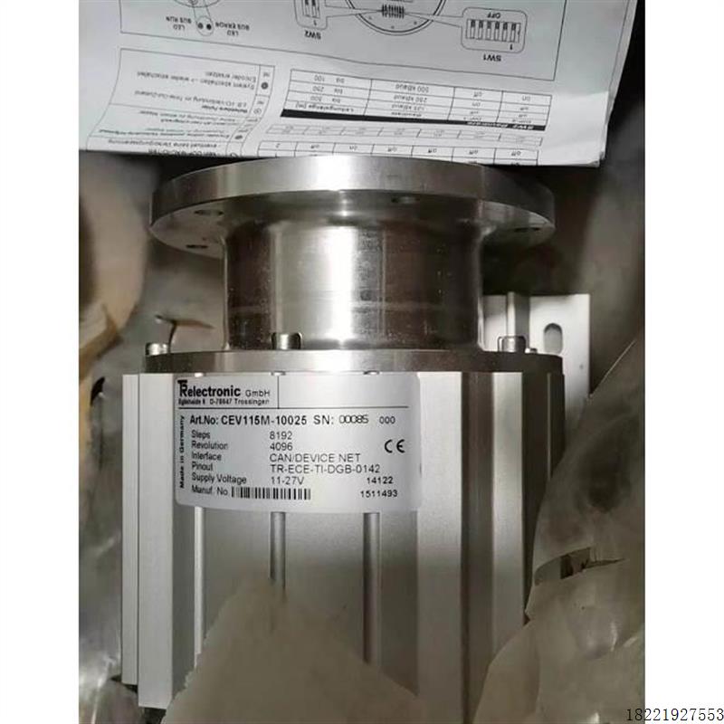 议价TR帝尔 值编码器 CEV115M-10025 00085 TR-ECE-TI-DG8-01