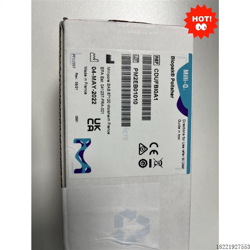 议价Millipore密理博滤器CDUFBI0A1 PM2B01010全新拍前先议价