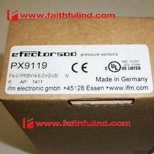 1PRBN14 议价PX9119 DVG 易福门全新压力传感器