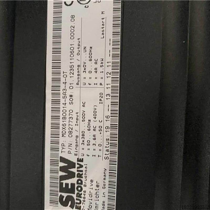 议价原装SEW MDX6JOK1AB0014-53-量49-0T 5新 测试包好 质保证