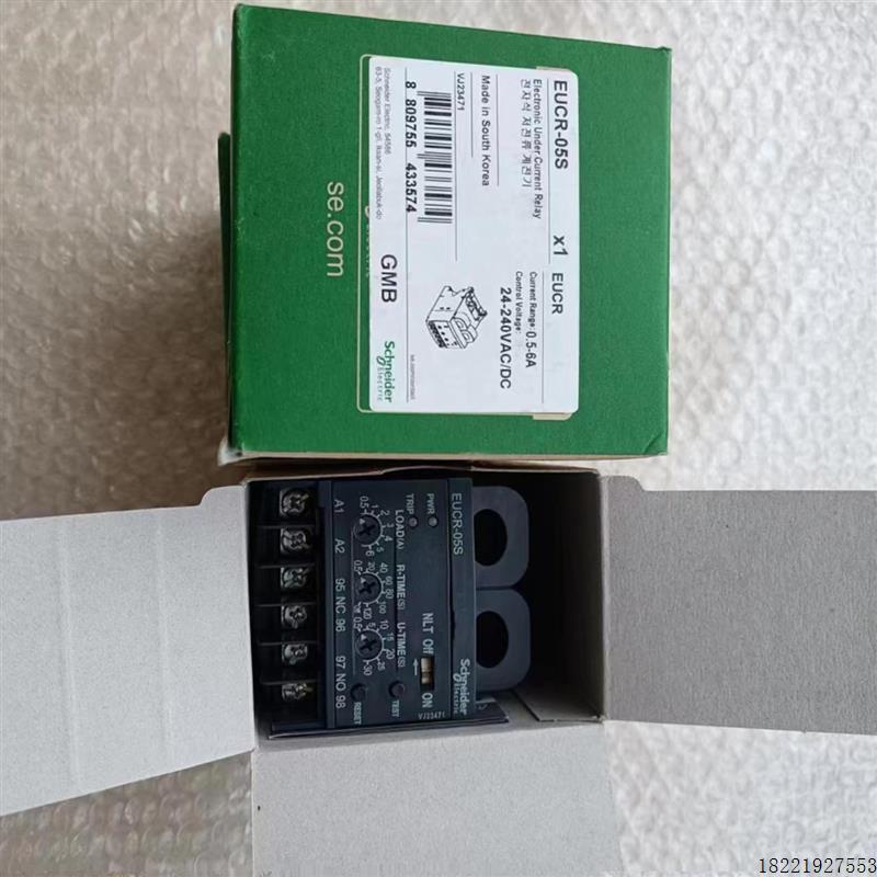 议价J305*施耐德EOCR欠电流保护器EUCR-05全新原装正品实拍