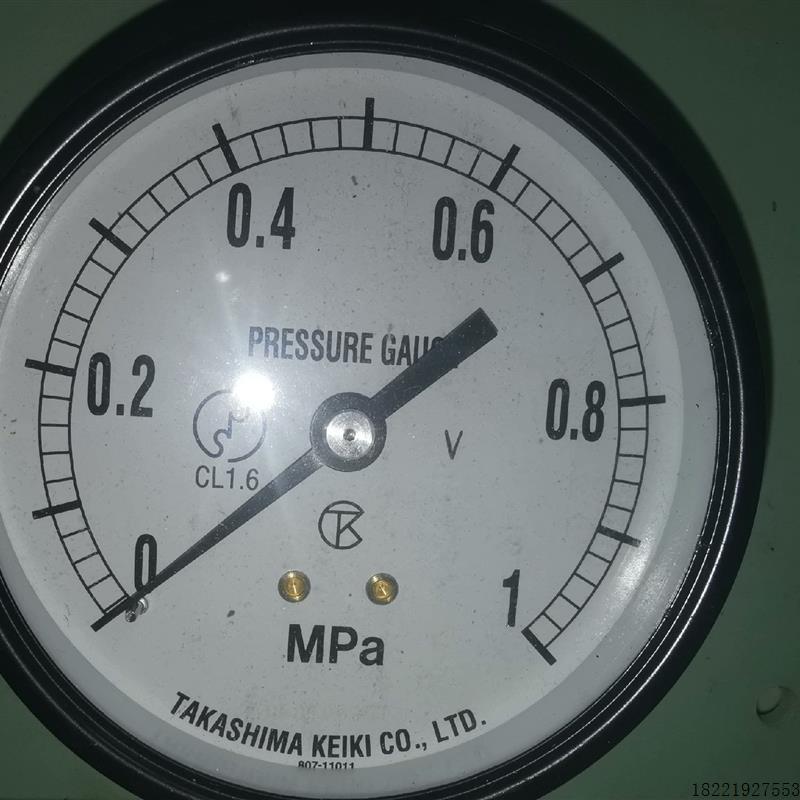 议价压力表TAKASHIMA KEIKI 807-11011 M75-4B CL1.6拍先议价