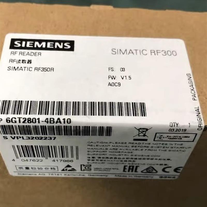 议价6GT2801-4BA10 SIMATIC RF350R 阅读器 6GT2801-4BA10