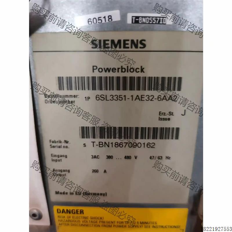 议价6SL3310-1GE32-6AA3 6SL3351-1AE 议价