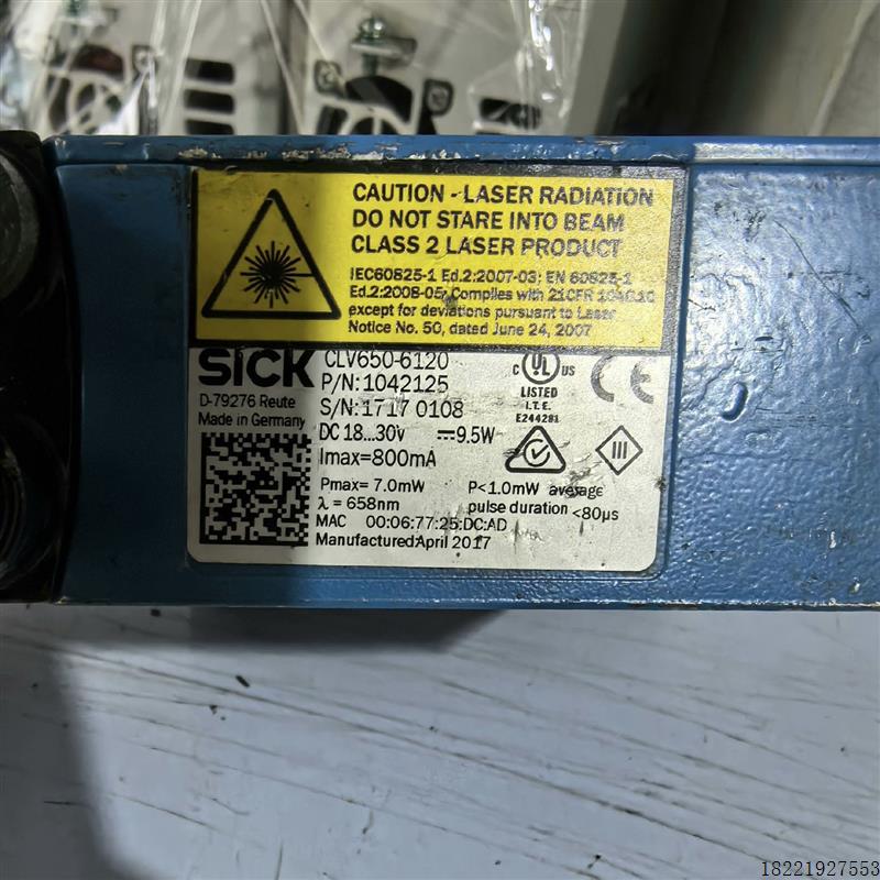 议价西克扫码器CLV650-6120订货号1042125