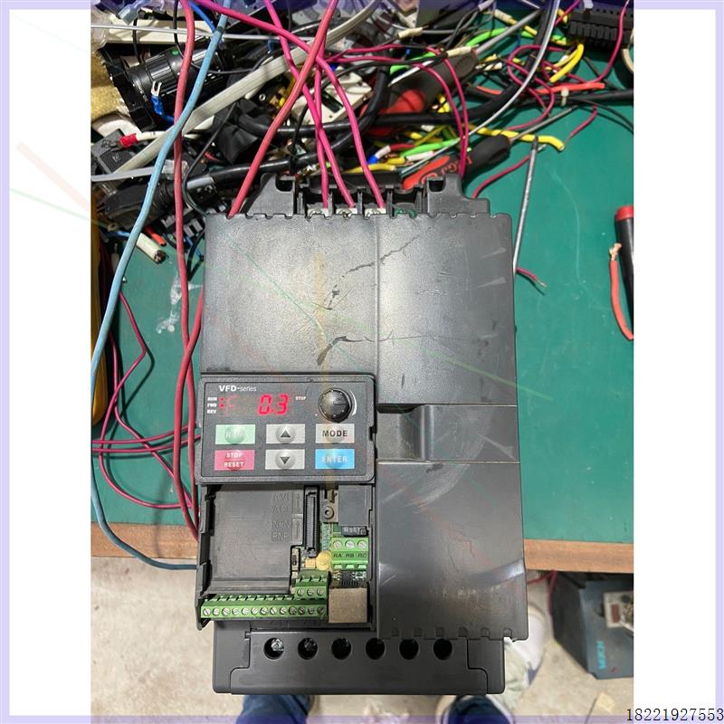 议价台达变频器 VFD075E43A ,380伏7.5KW,拆机