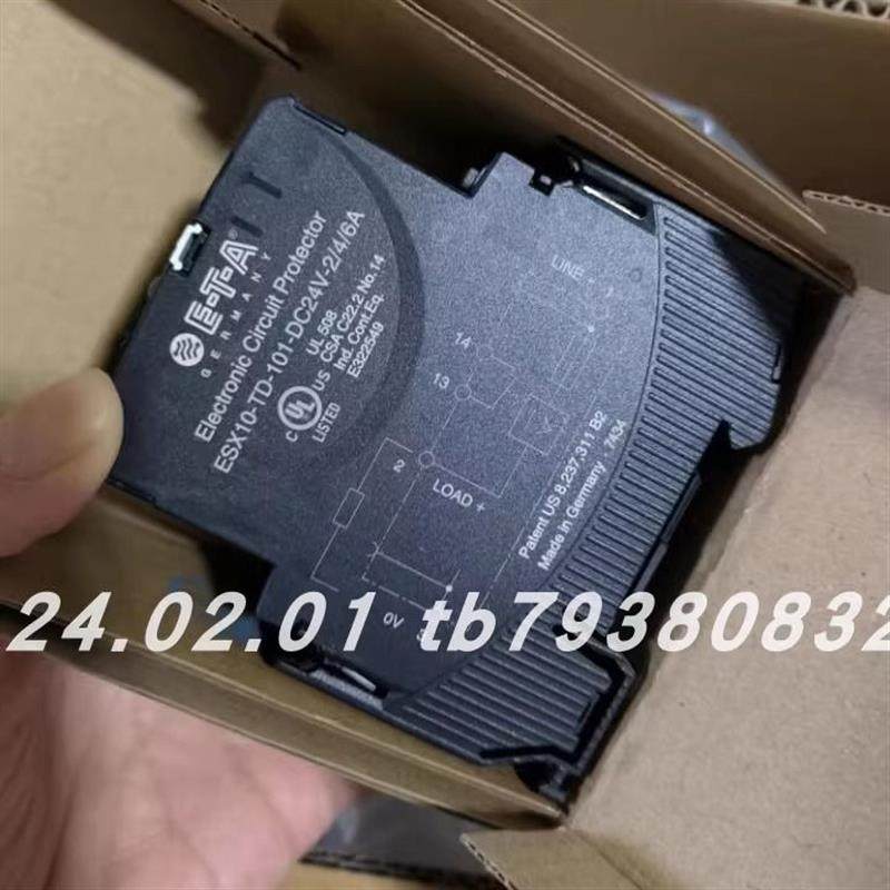 议价 ESX10-TB-101-DC24V-6A断路器  8345-F11A-U3M1-DB1B3B-1