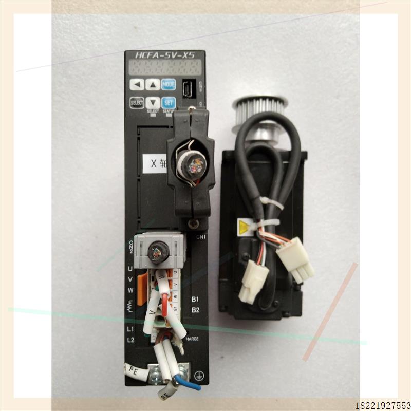 议价禾川伺服驱动器XD5A40A-11  ,电机X5MH40A-