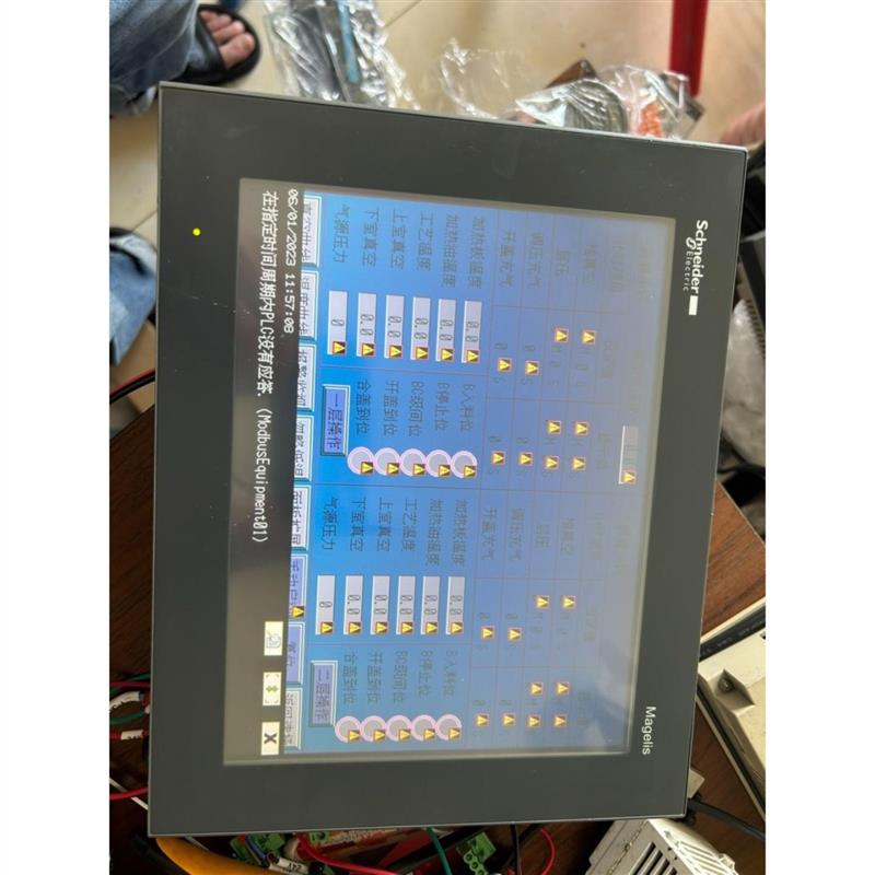 议价施耐德触摸屏 HMIGTO5310 正常拆机实物拍摄 功能
