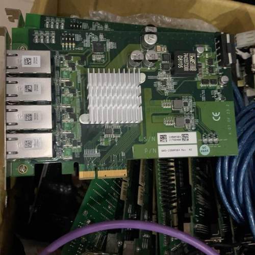 议价PCIe-PoE354at 图像采集卡 四口POE网卡 工业